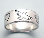 story ring silver